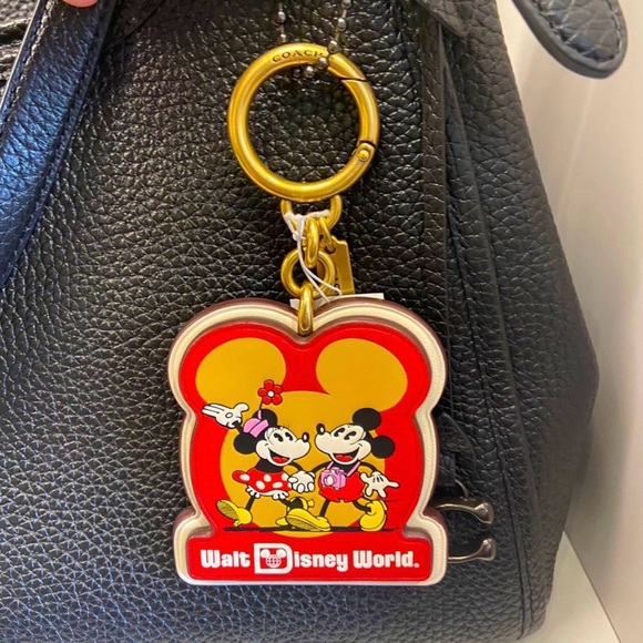 Coach Disney X Coach Touring Mickey Mouse Bag Charm #C8645 - Picture 3 of 4